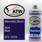 Preview: Mercedes-Benz, Atoll Blue, 375 / 5375: 400ml Sprühdose, von ATW Autoteile West.